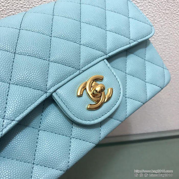 CHANEL香奈兒 独家背景实拍 cf经典1116#mini款 最顶级版本 最新细球纹原厂小牛皮 纯钢五金 時尚百搭 鏈條單肩斜挎包  Cco1143